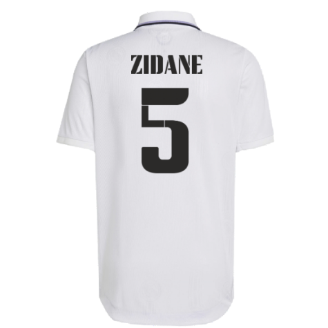 2022-2023 Real Madrid Authentic Home Shirt (ZIDANE 5)