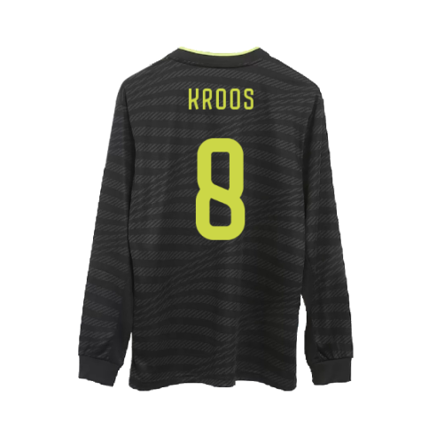 2022-2023 Real Madrid Authentic Long Sleeve Third Shirt (KROOS 8)