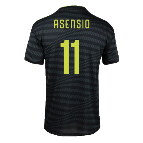 2022-2023 Real Madrid Authentic Third Shirt (ASENSIO 11)