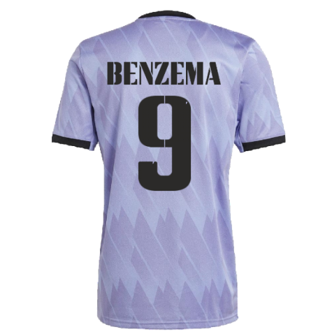 2022-2023 Real Madrid Away Shirt (BENZEMA 9)