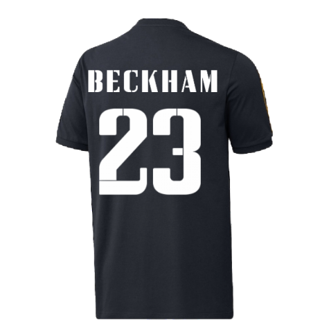 2022-2023 Real Madrid DNA 3S Tee (Navy) (BECKHAM 23)