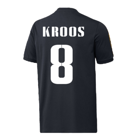 2022-2023 Real Madrid DNA 3S Tee (Navy) (KROOS 8)