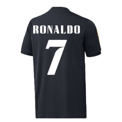 2022-2023 Real Madrid DNA 3S Tee (Navy) (RONALDO 7)