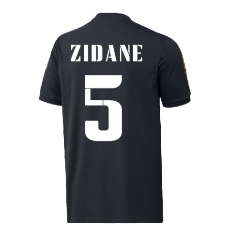 2022-2023 Real Madrid DNA 3S Tee (Navy) (ZIDANE 5)