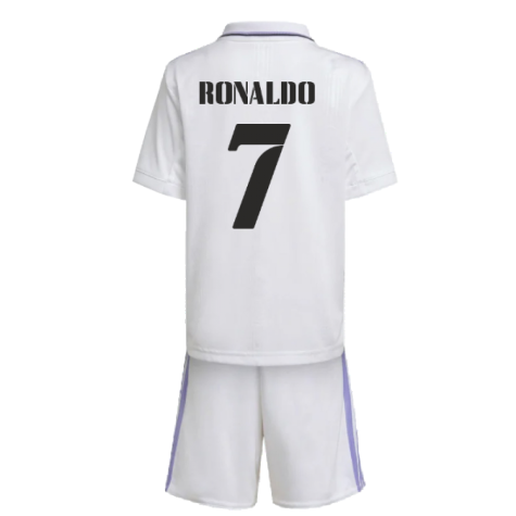 2022-2023 Real Madrid Home Mini Kit (RONALDO 7)