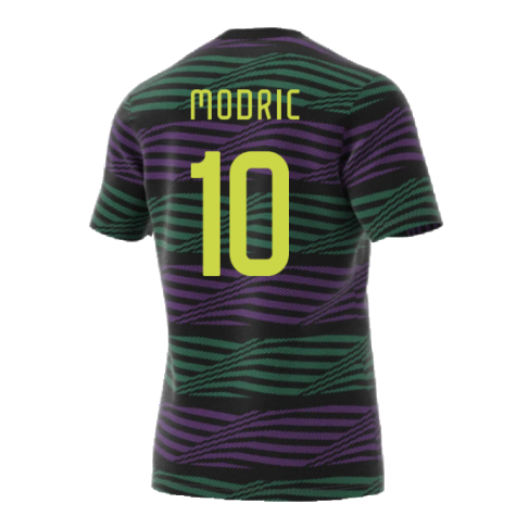 2022-2023 Real Madrid Pre-Match Jersey (MODRIC 10)