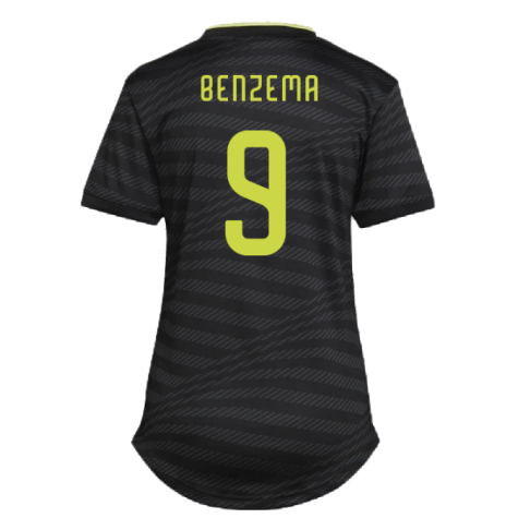 2022-2023 Real Madrid Third Shirt (Ladies) (BENZEMA 9)