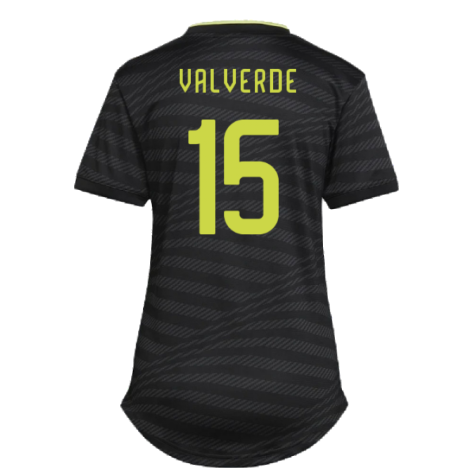 2022-2023 Real Madrid Third Shirt (Ladies) (VALVERDE 15)