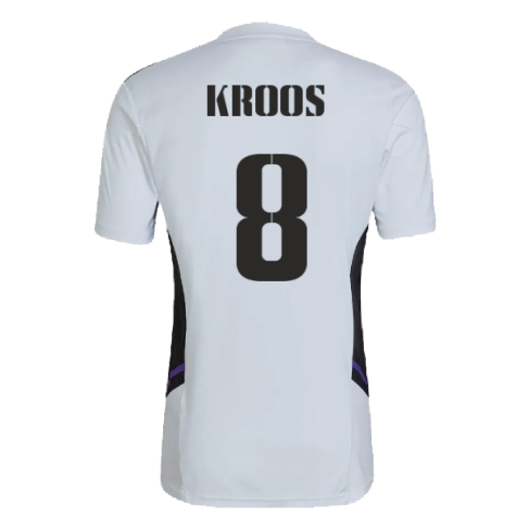 2022-2023 Real Madrid Training Shirt (White) (KROOS 8)