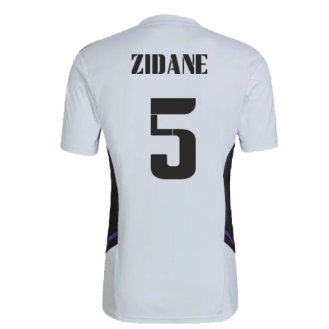 2022-2023 Real Madrid Training Shirt (White) (ZIDANE 5)