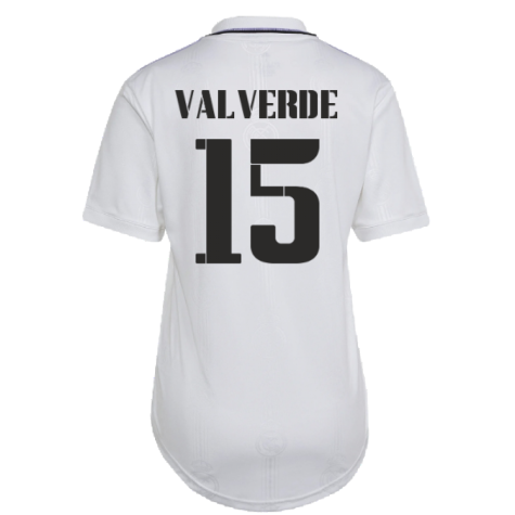 2022-2023 Real Madrid Womens Home Shirt (VALVERDE 15)