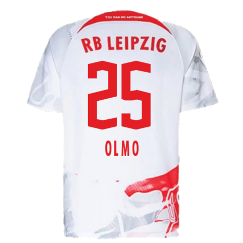 2022-2023 Red Bull Leipzig Home Shirt (White) (OLMO 25)