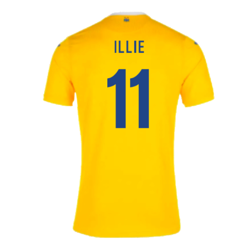 2022-2023 Romania Home Shirt (ILLIE 11)