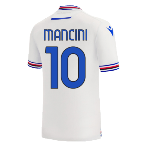 2022-2023 Sampdoria Away Shirt (MANCINI 10)