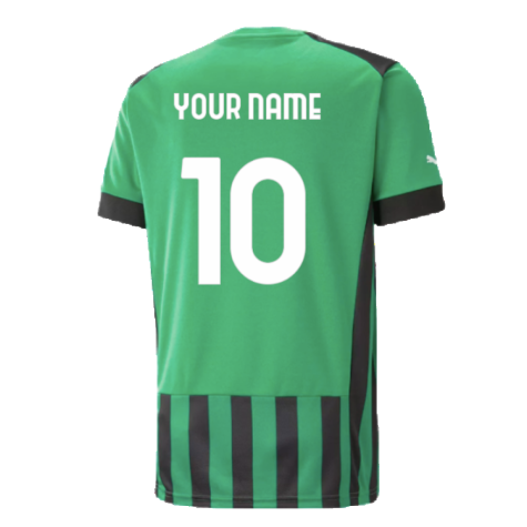 2022-2023 Sassuolo Home Shirt (Your Name)