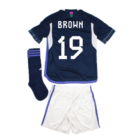 2022-2023 Scotland Home Mini Kit (Brown 19)