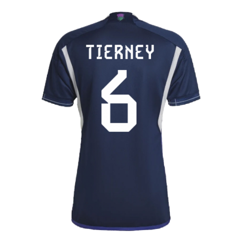 2022-2023 Scotland Home Shirt (TIERNEY 6)