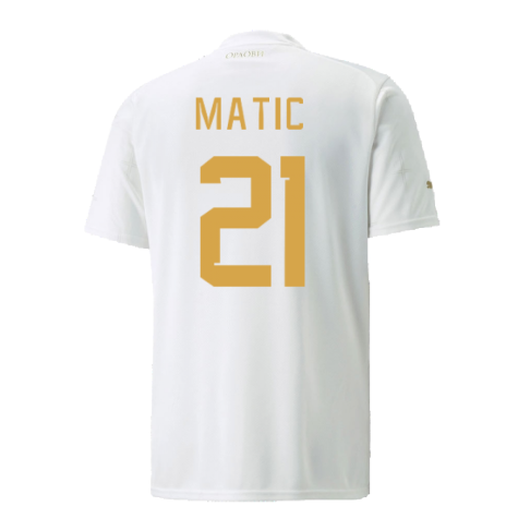 2022-2023 Serbia Away Shirt (MATIC 21)