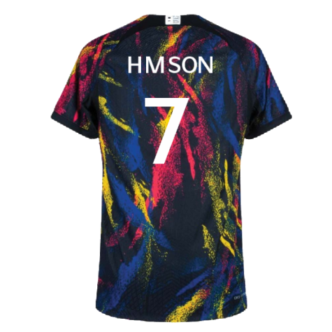 2022-2023 South Korea Away Match Vapor Shirt (H M SON 7)