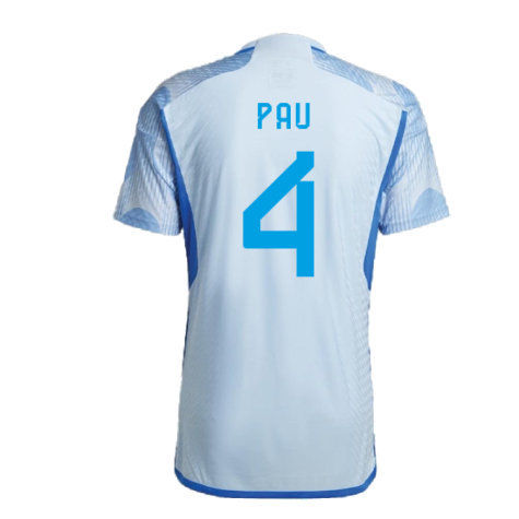 2022-2023 Spain Authentic Away Shirt (PAU 4)