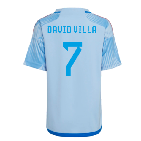 2022-2023 Spain Away Mini Kit (David Villa 7)