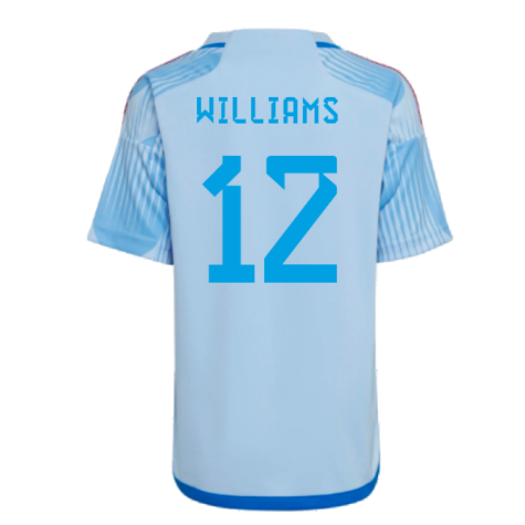 2022-2023 Spain Away Mini Kit (Williams 12)