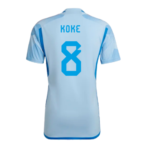 2022-2023 Spain Away Shirt (Koke 8)