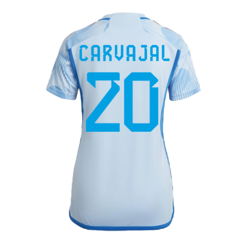 2022-2023 Spain Away Shirt (Ladies) (CARVAJAL 20)