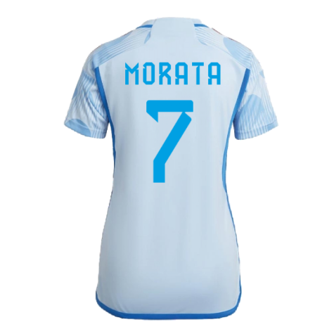 2022-2023 Spain Away Shirt (Ladies) (MORATA 7)