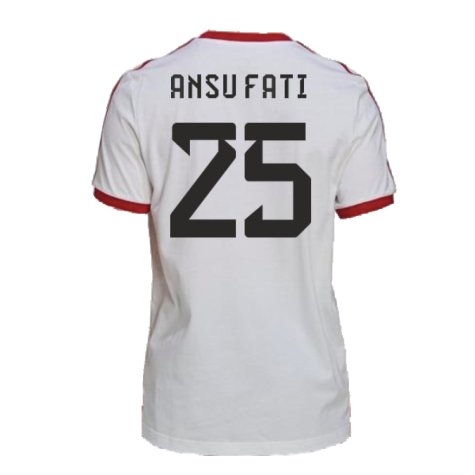 2022-2023 Spain DNA 3S Tee (White) (Ansu Fati 25)