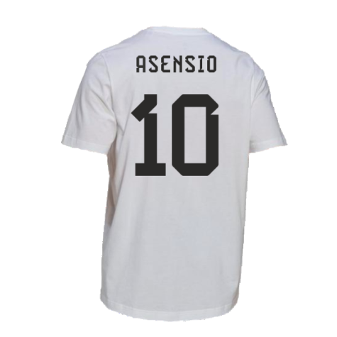 2022-2023 Spain DNA Graphic Tee (White) (Asensio 10)