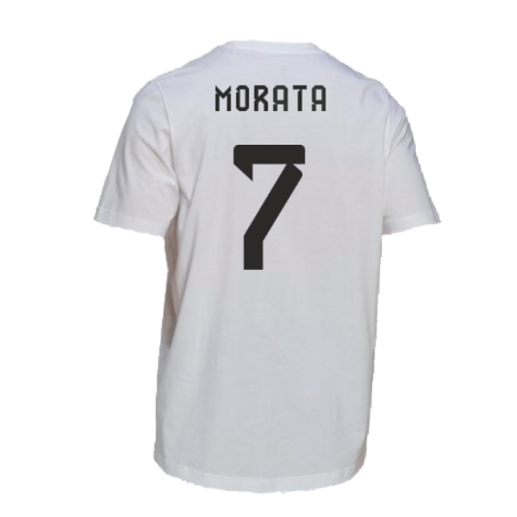 2022-2023 Spain DNA Graphic Tee (White) (Morata 7)