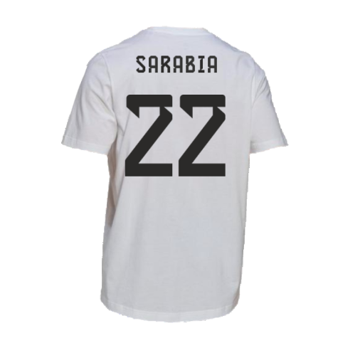 2022-2023 Spain DNA Graphic Tee (White) (Sarabia 22)