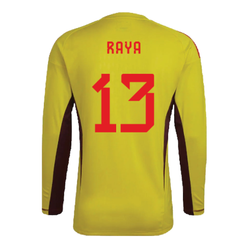 2022-2023 Spain Home Goalkeeper Shirt (Yellow) (Raya 13)