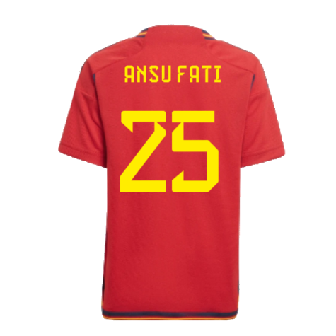 2022-2023 Spain Home Mini Kit (Ansu Fati 25)