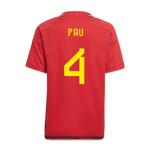 2022-2023 Spain Home Mini Kit (Pau 4)