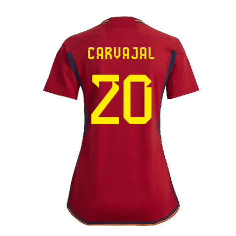 2022-2023 Spain Home Shirt (Ladies) (Carvajal 20)