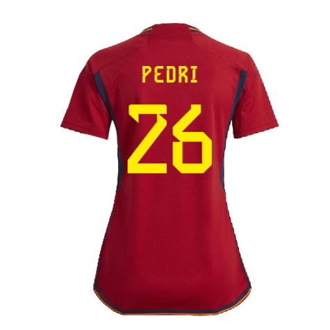 2022-2023 Spain Home Shirt (Ladies) (Pedri 26)