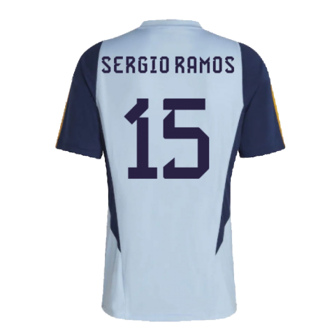 2022-2023 Spain Training Jersey (Glory Blue) (SERGIO RAMOS 15)