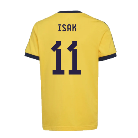 2022-2023 Sweden 3S Tee (Yellow) - Kids (ISAK 11)