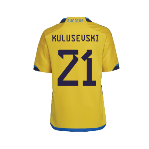 2022-2023 Sweden Home Mini Kit (KULUSEVSKI 21)