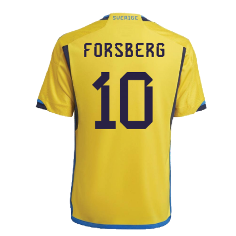 2022-2023 Sweden Home Shirt (Kids) (FORSBERG 10)