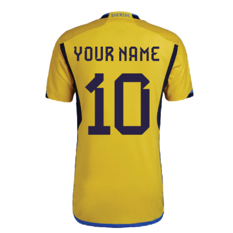 2022-2023 Sweden Home Shirt (Your Name)