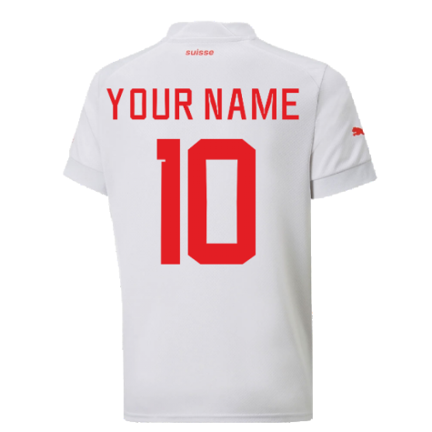 2022-2023 Switzerland Away Shirt (Kids) (Your Name)