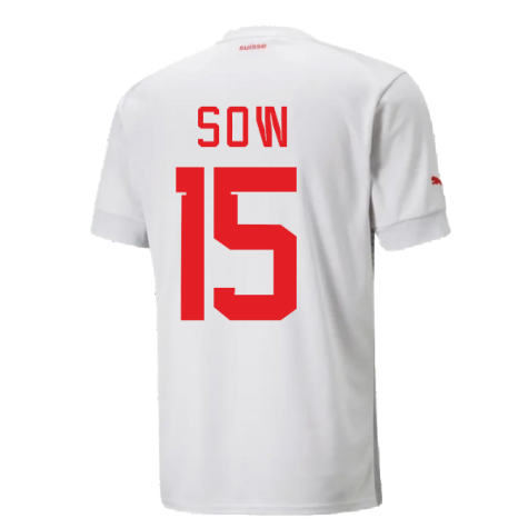 2022-2023 Switzerland Away Shirt (Sow 15)