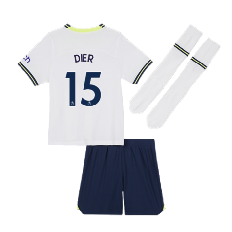 2022-2023 Tottenham Little Boys Home Mini Kit (DIER 15)