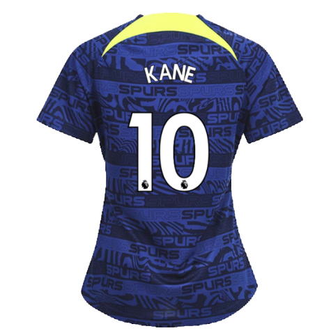 2022-2023 Tottenham Pre-Match Training Shirt (Indigo) - Ladies (KANE 10)