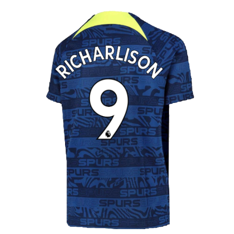 2022-2023 Tottenham Pre-Match Training Shirt (Indigo) (RICHARLISON 9)