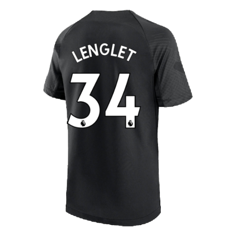 2022-2023 Tottenham Strike Training Shirt (Black) - Kids (LENGLET 34)