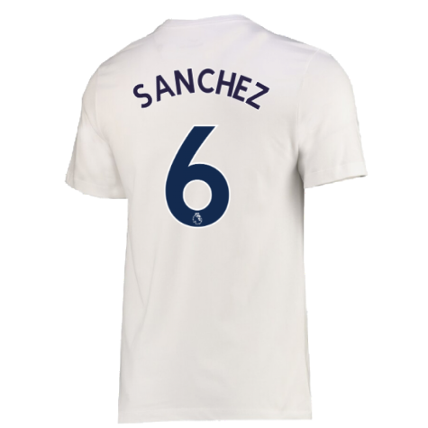 2022-2023 Tottenham Swoosh Tee (White) - Kids (SANCHEZ 6)